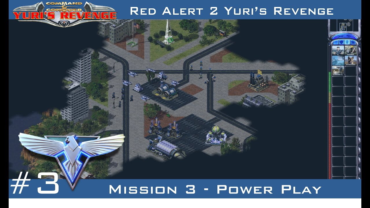 盟軍第3關：集中攻擊 終極動員令：紅色警戒2 尤里的復仇 #3 Yuri's Revenge - Allied - Mission 3 - Power Play 懷舊PC遊戲