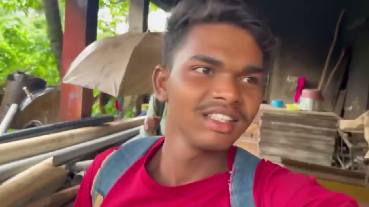 While returning home from Goa,            we had to find our way through the forest.