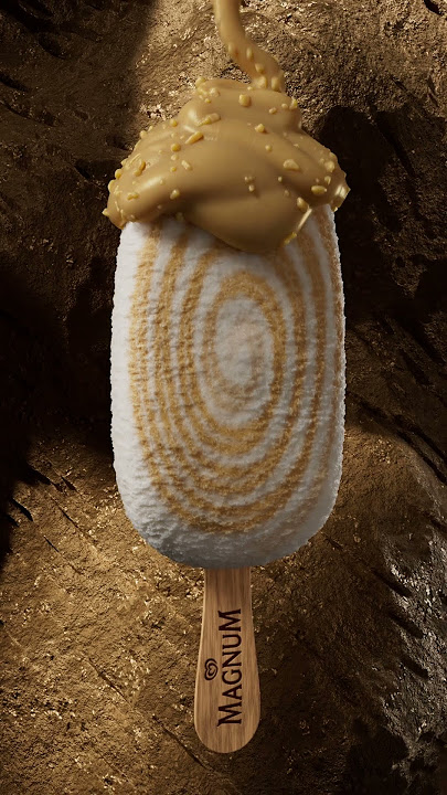 Magnum Ice Cream | Houdini   Redshift (Spec project)  #animation #redshift  #3danimation