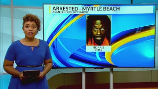 Celebrity Myrtle Beach police arrest man on armed robbery charge Profile