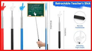 3 Pcs Pointer Finger Stick – Durable, Retractable Classroom Tool for Engagement