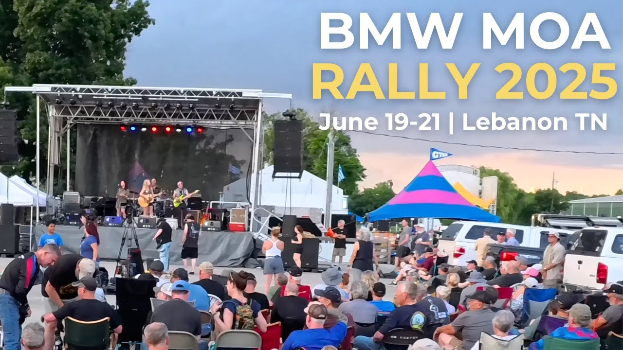 Two Brutally Hot Days at the 2025 BMW MOA Rally | Days 6-7 of 10 - YouTube