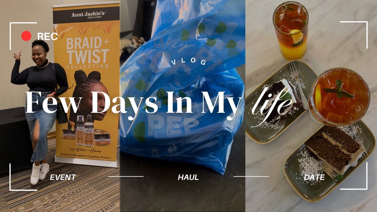 VLOG : PEP HOME + BESCO haul | Aunt Jackie’s Hair Master Class + GRWM #motswanayoutuber #roadto1k