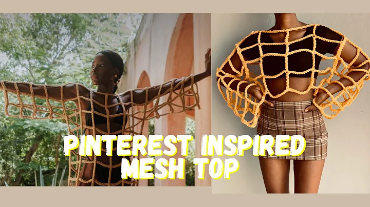 crochet mesh long sleeve top (PINTEREST inspired ) @ZxCrochets