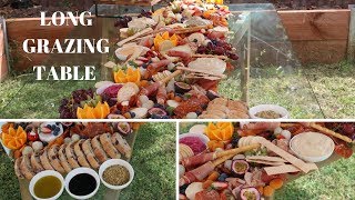 GRAZING TABLE & GRAZING PLATTERS & HOW TO CREATE A GRAZING TABLE