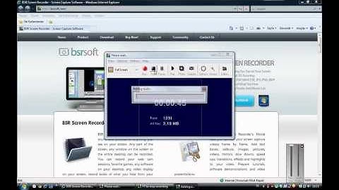 Full Screen Recording From Wizard - BSR Screen Recorder