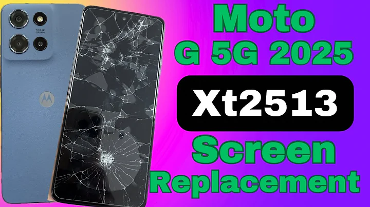 Motorola Moto G 5G 2025 screen replacement ,xt2513