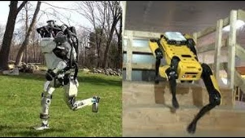 Robots can now run in the woods, jump over obstacles and autonomously navigate a building.