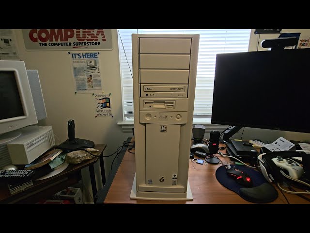Upgrading the Gateway 2000 P5-166XL - YouTube