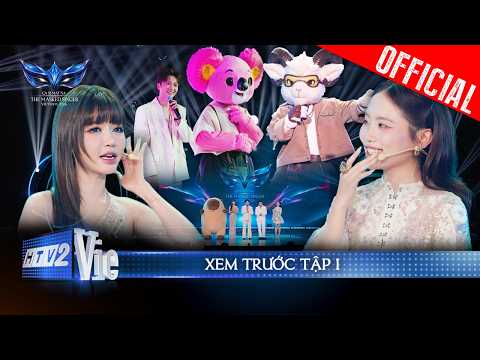 XEM TRƯỚC TẬP 1: Soi độ kỳ công của dàn Mascot The Masked Singer Tập 1- nhân tố nào sẽ gây bão?