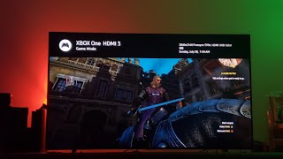 Xbox One X & Samsung's Q8FN Freesync