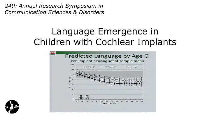 Ann Geers: Language Emergence in Children with Coc...