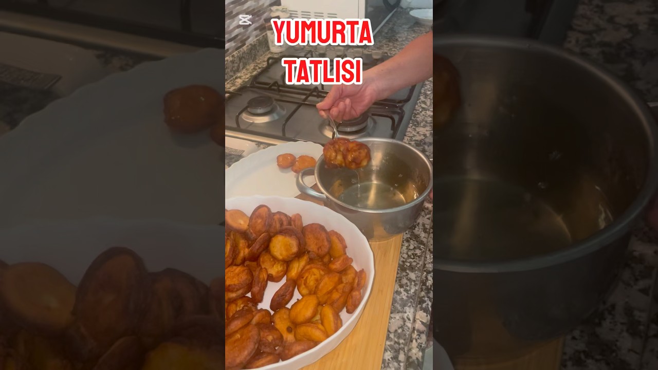 Tatlı ihtiyacınızı karşılayacak en pratik yumurta tatlısı tarifi. #teammeyzi  #yumurtalıtarifler