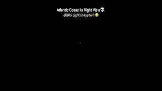 Atlantic Ocean  ghost in JCB danger view #ghost #danger