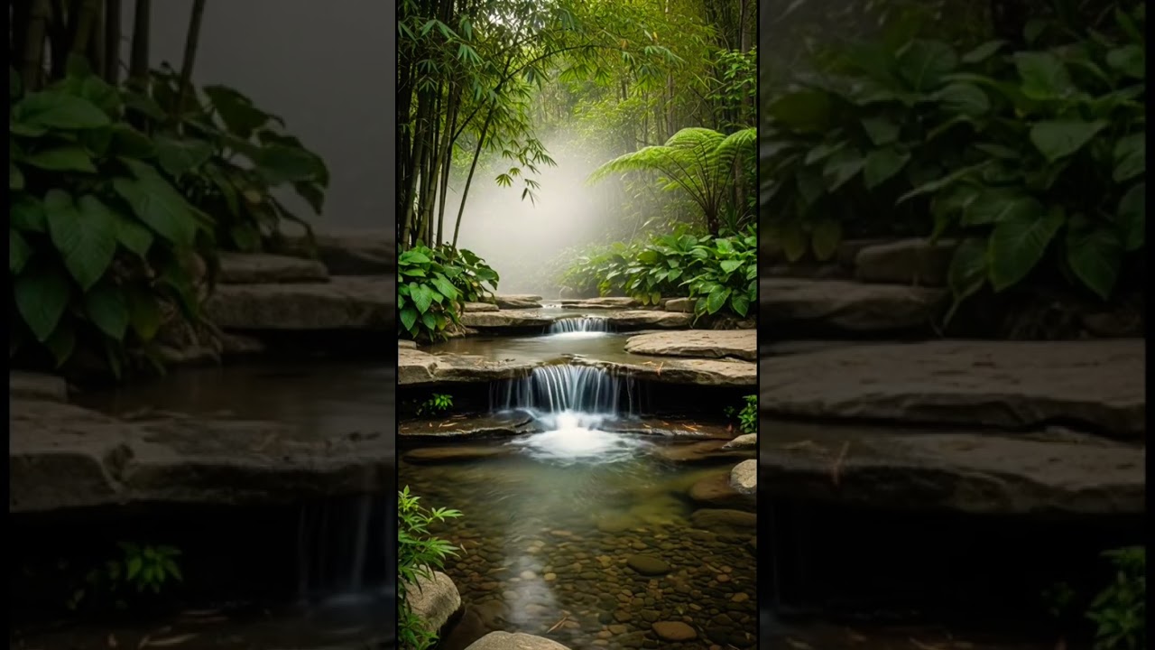 Peaceful Waterfall Sounds for Deep Sleep 