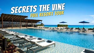 Secrets The Vine Cancun | All-Inclusive Full Resort Walkthrough Tour 4K | 2020