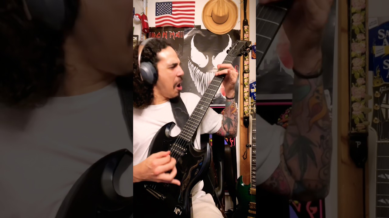 TURN IT UP!!!! ⬆️ #metal #guitar #newriff