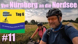 Radreise von Nürnberg an die Nordsee | WeserRadweg #11