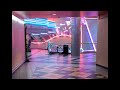 Break My Stride playing in an empty mall