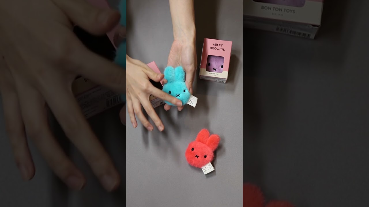 2026AW新作】Miffy ECO Fuzzy Brooch in GB 8cm - marcs store