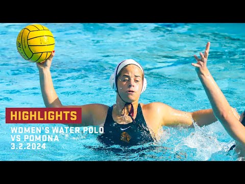 Women's Water Polo - USC 11, Pomona 3: Highlights (3/2/24)