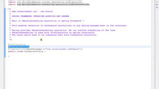 @SCHEDULED ANNOTATION SPRING MVC TAMIL