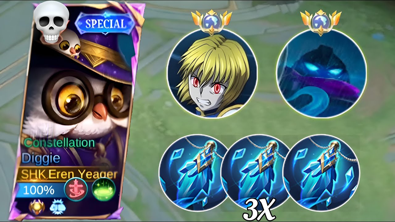 DIGGIE PERFECT & SUPER AGGRESSIVE GAMEPLAY!!😳🔥 ( DIGGIE BEST BUILD 2025 ...