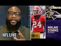 NFL LIVE | "The Ravens' defense will be taken to a new level with Malaki Starks" - Marcus Spears