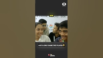 Gukesh & Divya meet again after 7 years 😍😍 #chess #gukesh #divyadeshmukh