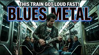 Blues Metal Guitar Mix – Intense Instrumental Music with Soulful Blues Solos and Heavy Energy