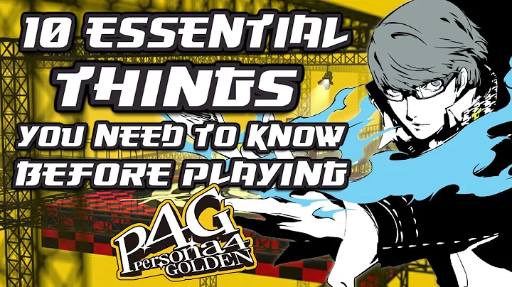10 Essential Things You Need to Know Before Playing Persona 4