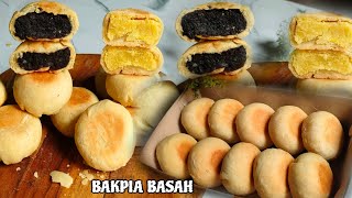 RESEP BAKPIA ISIAN COKLAT DAN KACANG HIJAU || Kulitnya berlapis-lapis isiannya lumer dimulut