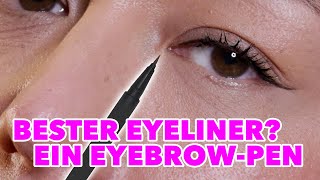 Dieser Eyebrow-Pen ist der beste Eyeliner 👀 HÄLT EWIG!