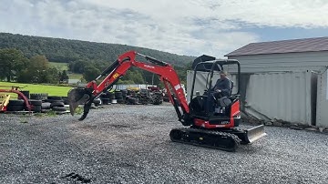 2020 Kubota U27-4 Mini Rubber Track Excavator Only 314 Hours 3 Buckets And Thumb Nice For Sale Clean