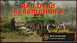 RDR2 - Mission #26 - American distillation, New game GOLD walktrough, HIGH HONOR, PC, 4K, ULTRA