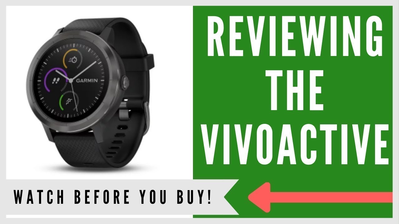 ✅ GARMIN VIVOACTIVE 3 GOLF GPS WATCH 