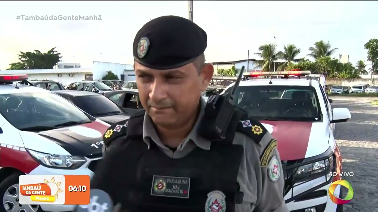 Agora: quatro pessoas são presas durante operação policial em João Pessoa- Tambaú da Gente Manhã