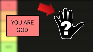 I ranked every badge glove based on their difficulty in a TIER LIST|Slap battles|Roblox|