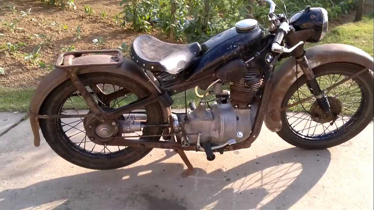 BMW R35 első indítás - YouTube
