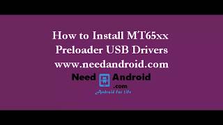 How To Install MT65xx Preloader USB Drivers screenshot 4