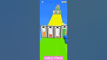 CABLE STACK LV 9 GAMEPLAY ANDROID|IOS #shorts #cablestack