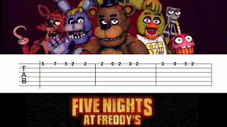 Five Nights At Freddys  Guitar Tab
