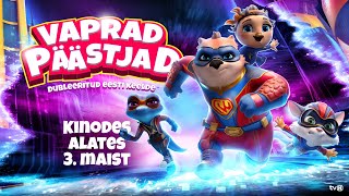 Animatsioon VAPRAD PÄÄSTJAD | Kinodes alates 3. maist