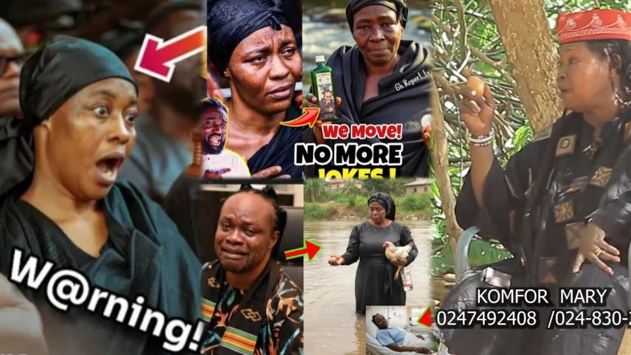 OTUMFUO KOMFOUR MARY CURSED ODO BRONI & HER FAMILY🤬AKOSUA SERWAA WILL NEVER D!E💔🔥