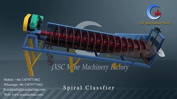 Spiral Classifier Working Principle 3D Animation View