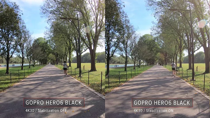 GoPro HERO6 Black Stabilization: ON vs OFF Compared / 4K30