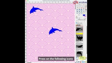 Mirror, rotate, change color to brushes in ArahPaint