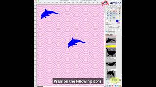 Mirror, rotate, change color to brushes in ArahPaint