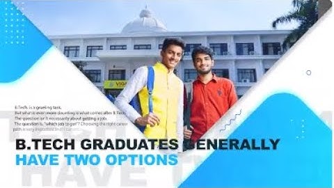 What To Do After Graduation? || Top Career Opportunities for B.Tech Graduates - Vignan University