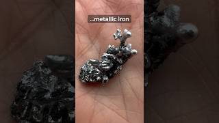 Getting iron out of rust #chemistryteacher #chemicalreaction #thermite #science